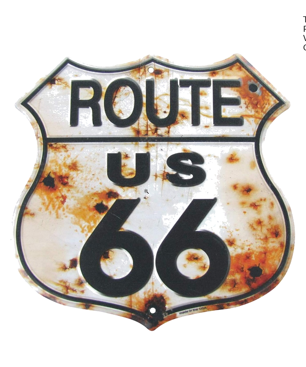 Route 66 sign
